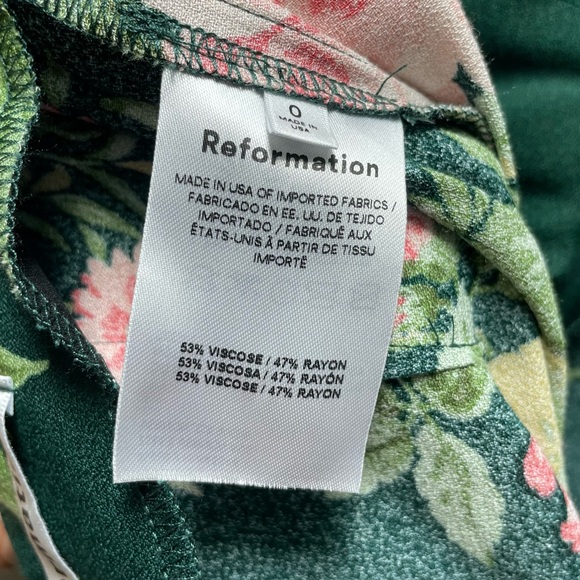 🌸 NWOT Reformation Jumpsuit (0) - Picture 10 of 15
